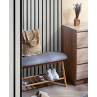 Рейка декоративная ПВХ Санторини белый 125*3000*8 мм